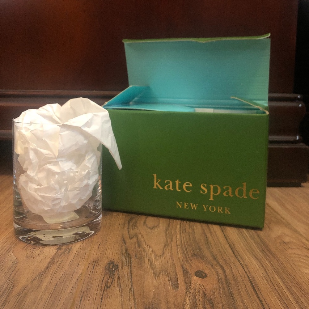 Lenox x Kate Spade Darling Point Double Old Fashioned Glasses